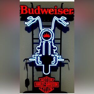 Budweiser Harley Davidson LED Sign